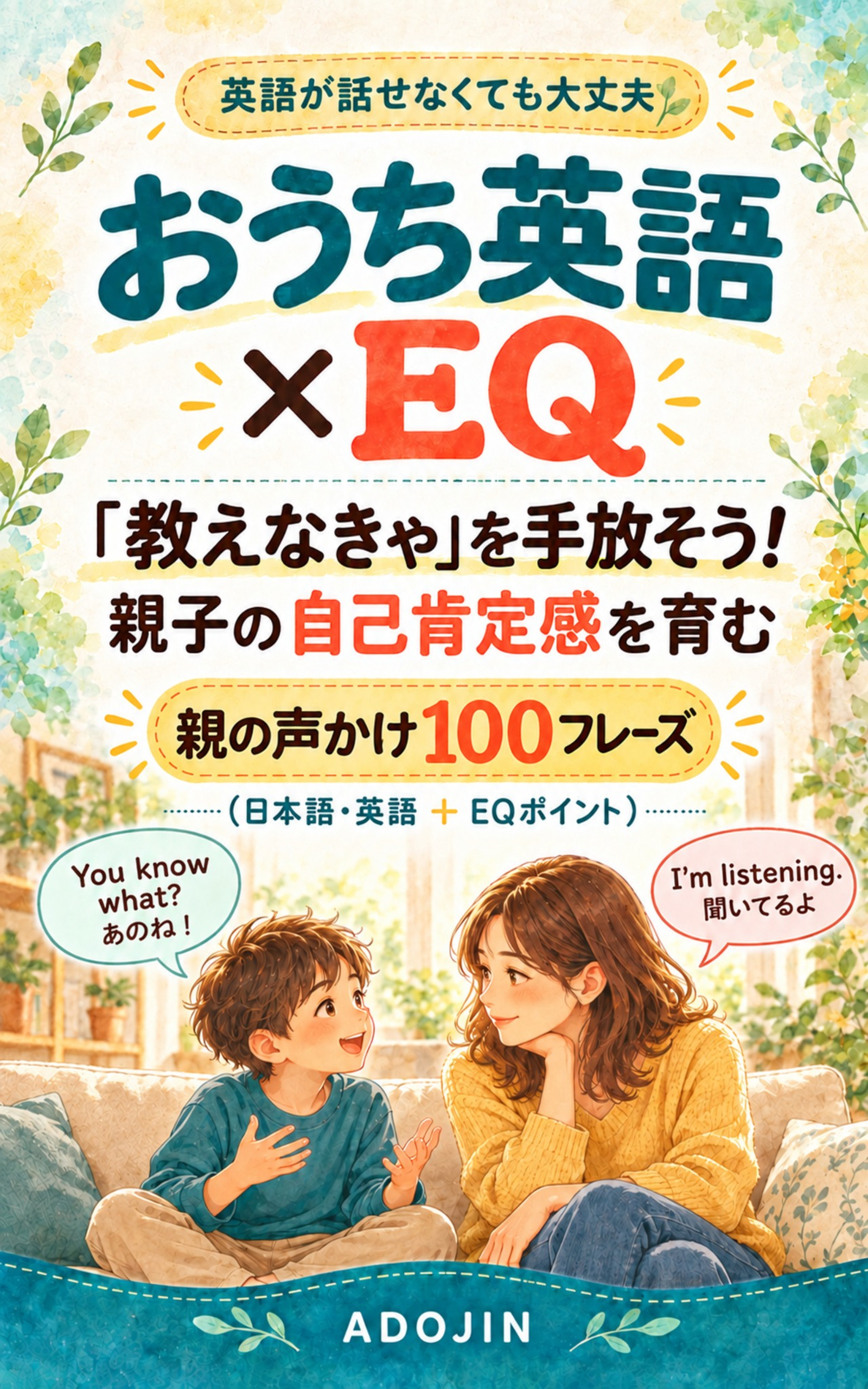 おうち英語×EQ 表紙